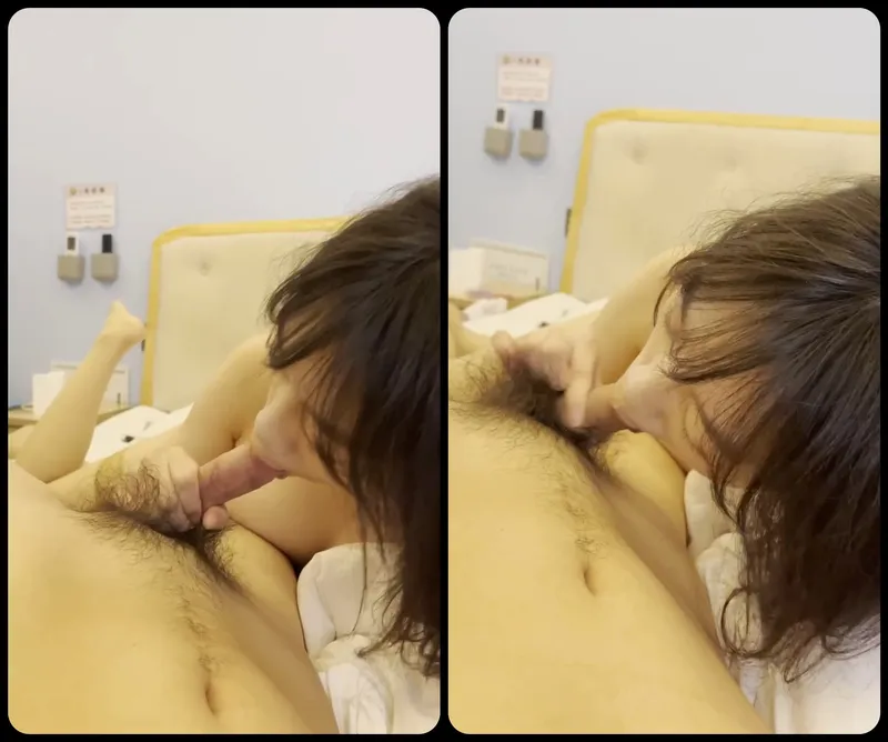 Em gái ngoan bú láp thằng nhỏ bự của anh